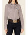 Image #3 - Cinch Women's Multi Geo Print Long Sleeve Pearl Snap Western Core Shirt, Multi, hi-res