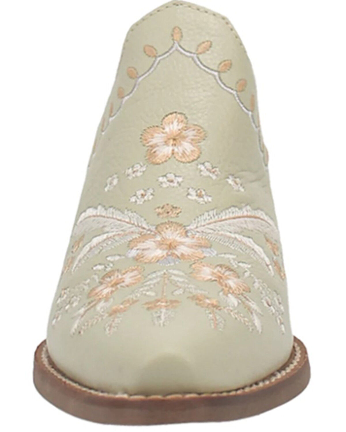 Image #4 - Laredo Women's Wildflower Mules - Snip Toe, Mint, hi-res