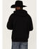 Hooey Men's "Tres" Logo Hooded Sweatshirt, Black, hi-res