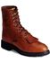 Ariat Men's Cascade 8" Lace-Up Work Boots - Soft Toe, Bronze, hi-res
