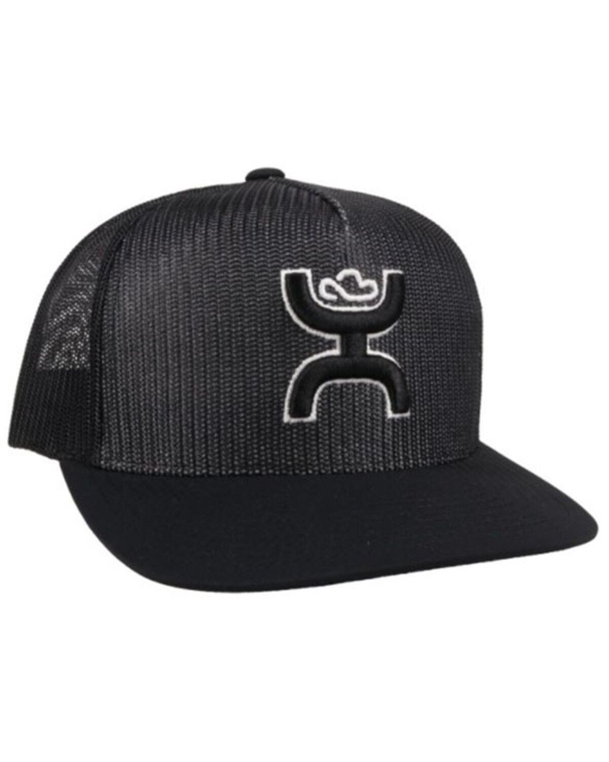 Image #6 - Hooey Men's Baller Logo Mesh Trucker Cap, Black, hi-res