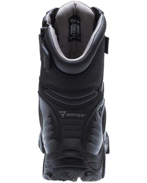 Image #4 - Bates Women's GX-8 Side Zip Work Boots - Soft Toe, Black, hi-res