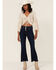 Image #4 - Saints & Hearts Bandana Print Crop Top, Ivory, hi-res