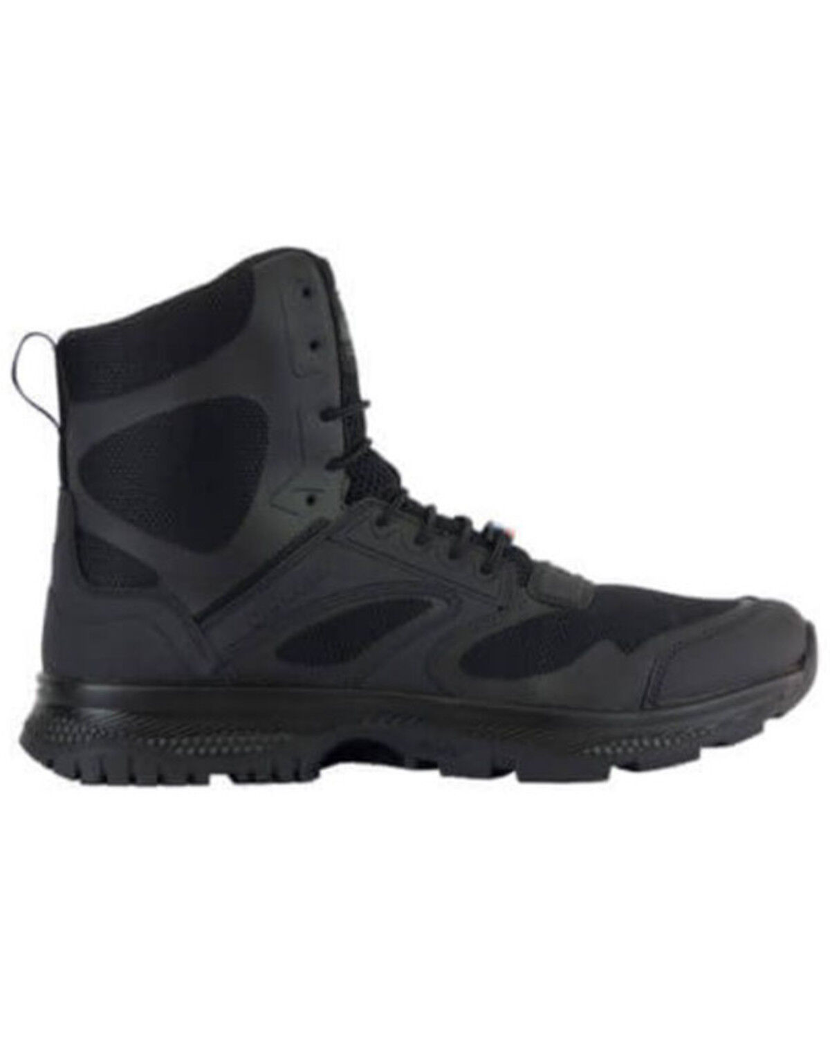 Image #2 - Thorogood Men's 7" USA Lightweight Tactical Work Boots - Soft Toe, Black, hi-res