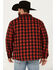 Image #4 - Justin Men's Jackson Buffalo Plaid Print Shacket, Rust Copper, hi-res