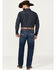 Image #3 - Wrangler Men's 20X Carlson Medium Wash Slim Straight Stretch Denim Jeans - Tall, Medium Wash, hi-res