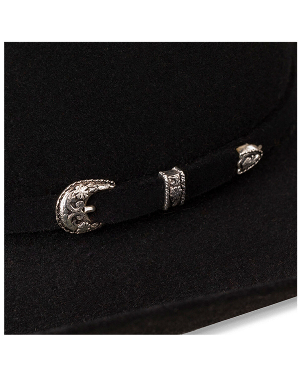 Image #3 - Resistol The SP 6X Felt Cowboy Hat, Black, hi-res