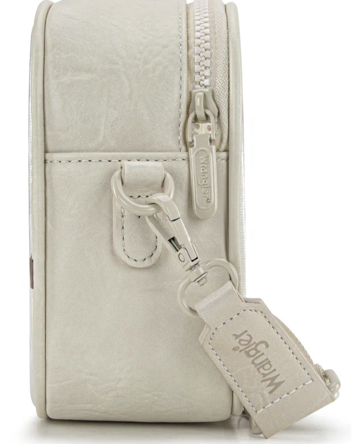 Image #4 - Wrangler Women's Mini Clear Crossbody Bag, Beige, hi-res