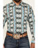 Image #3 - Wrangler Men's Checotah Southwestern Print Long Sleeve Snap Western Shirt, Multi, hi-res