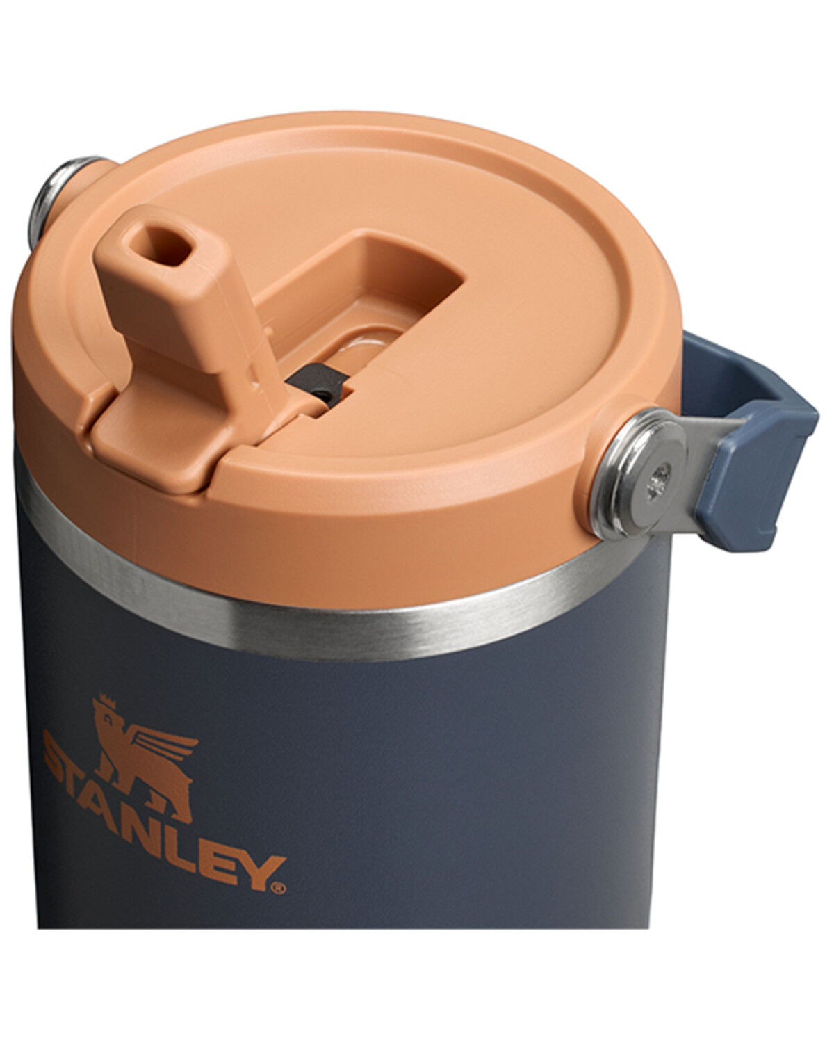Image #3 - Stanley IceFlow™ Flip Straw 30oz Tumbler, Dark Grey, hi-res