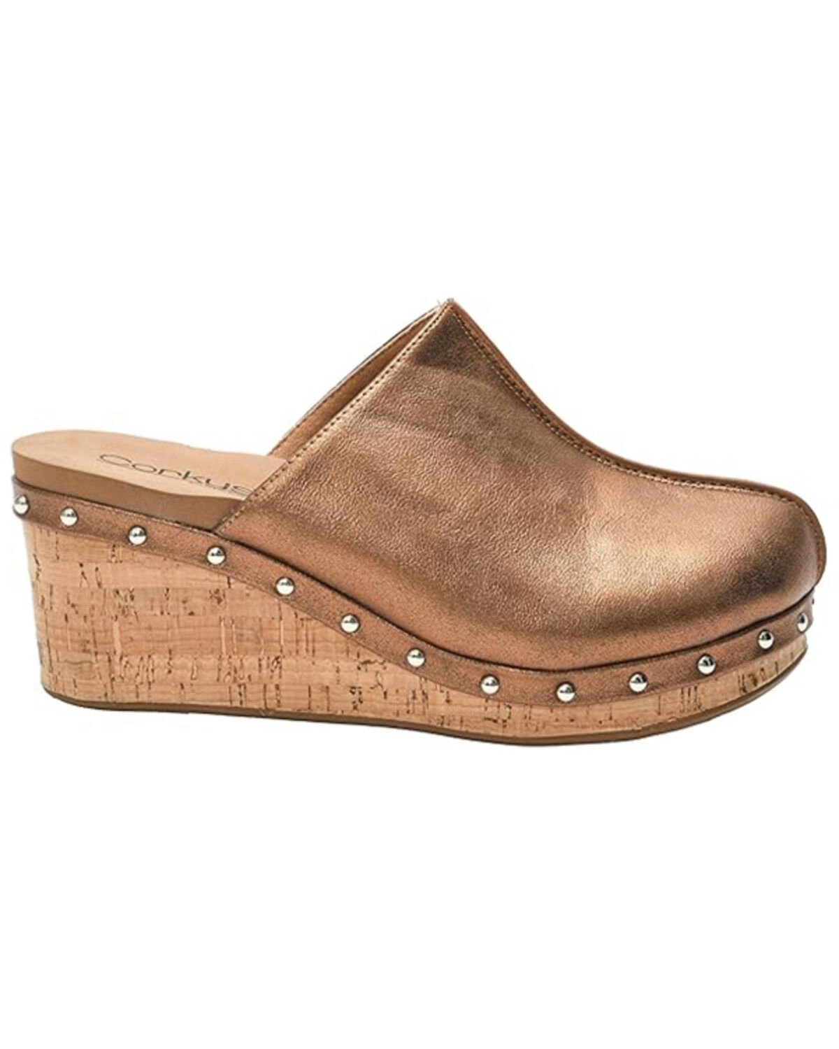 Image #2 - Corkys Women's Marley Clogs, Bronze, hi-res