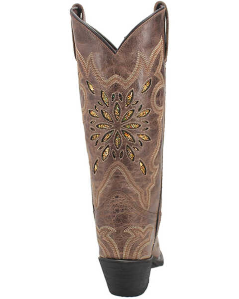 Image #5 - Laredo Women's Smooth Operator Western Boots - Snip Toe, Taupe, hi-res