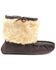 Superlamb Women's Navajo Moc Pull On Suede Booties - Moc Toe , Chocolate, hi-res