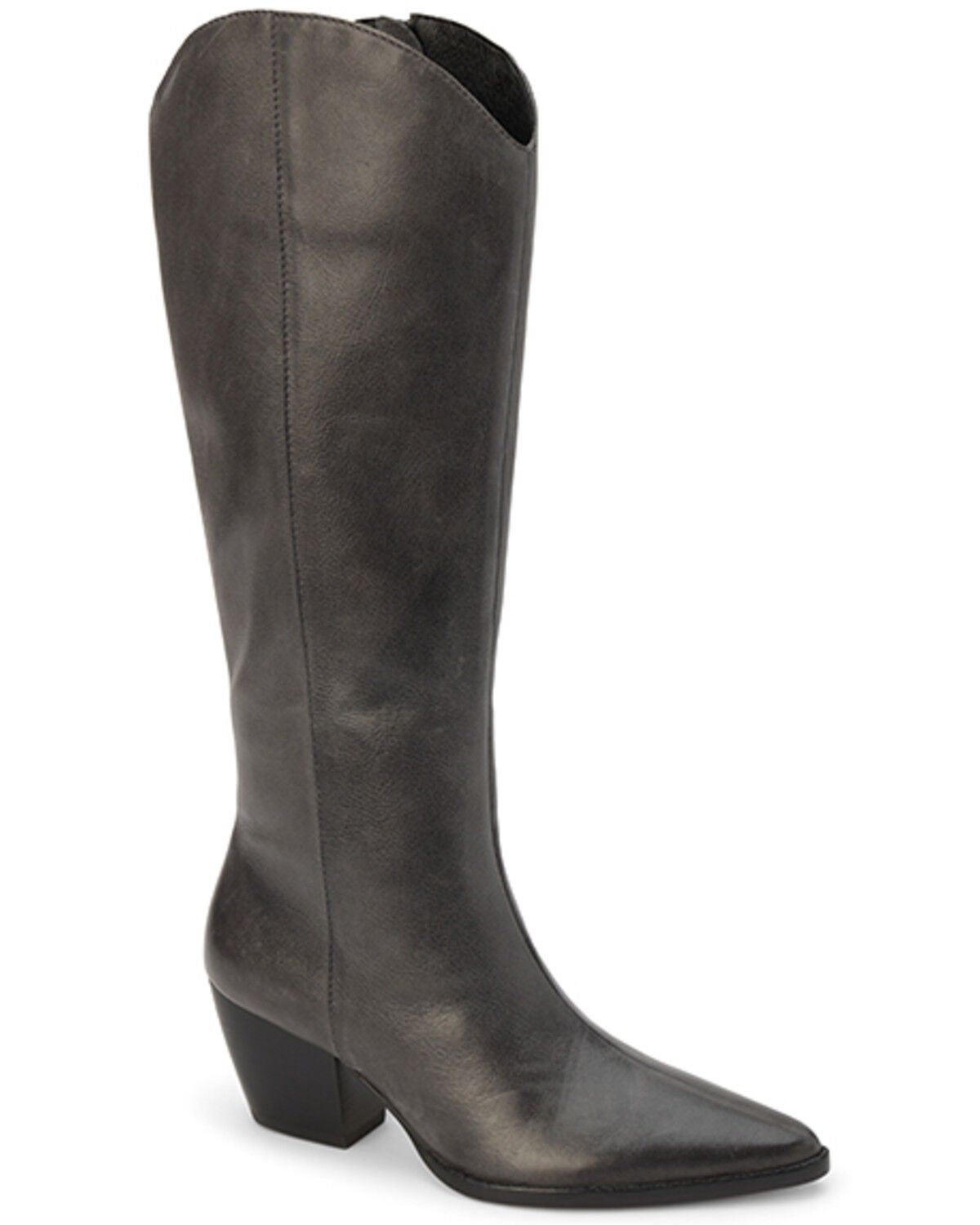 Matisse Women's Bellamy Tall Western Boots - Round Toe, Grey, hi-res