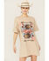 Image #2 - Girl Dangerous Women's Sun Queen T-Shirt Dress, Natural, hi-res