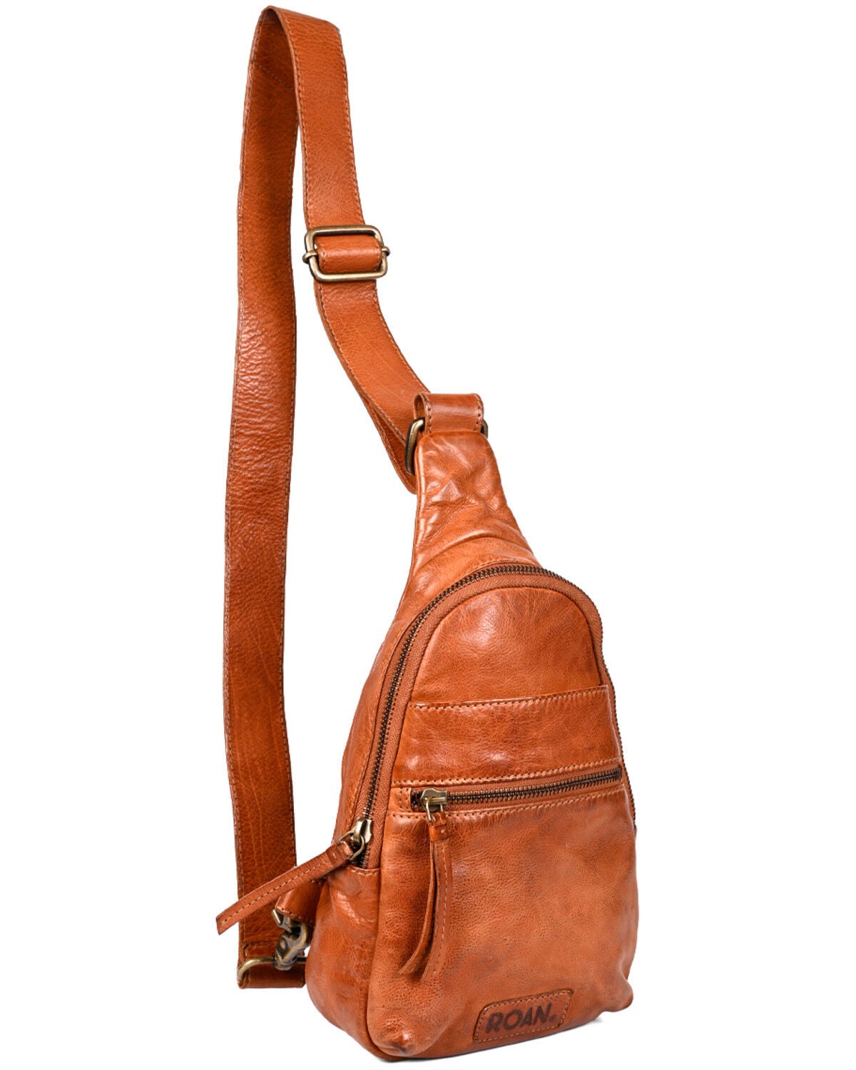 Image #2 - Roan by Bed Stu Women's Trickle Sling Bag, Cognac, hi-res