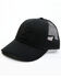 Boot Barn Men's Embroidered Logo Mesh-Back Ball Cap , Black, hi-res