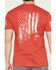 Image #3 - Grunt Style Men's 1776 Flag Short Sleeve Graphic T-Shirt, Red, hi-res