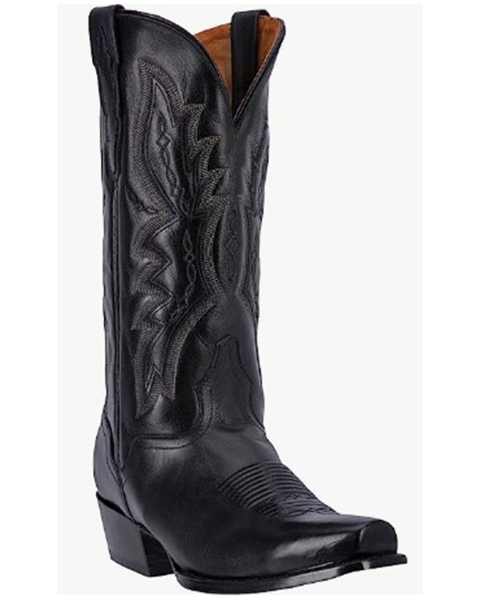 El Dorado Men s Handmade Vanquished Calf Western Boots Square Toe Sheplers