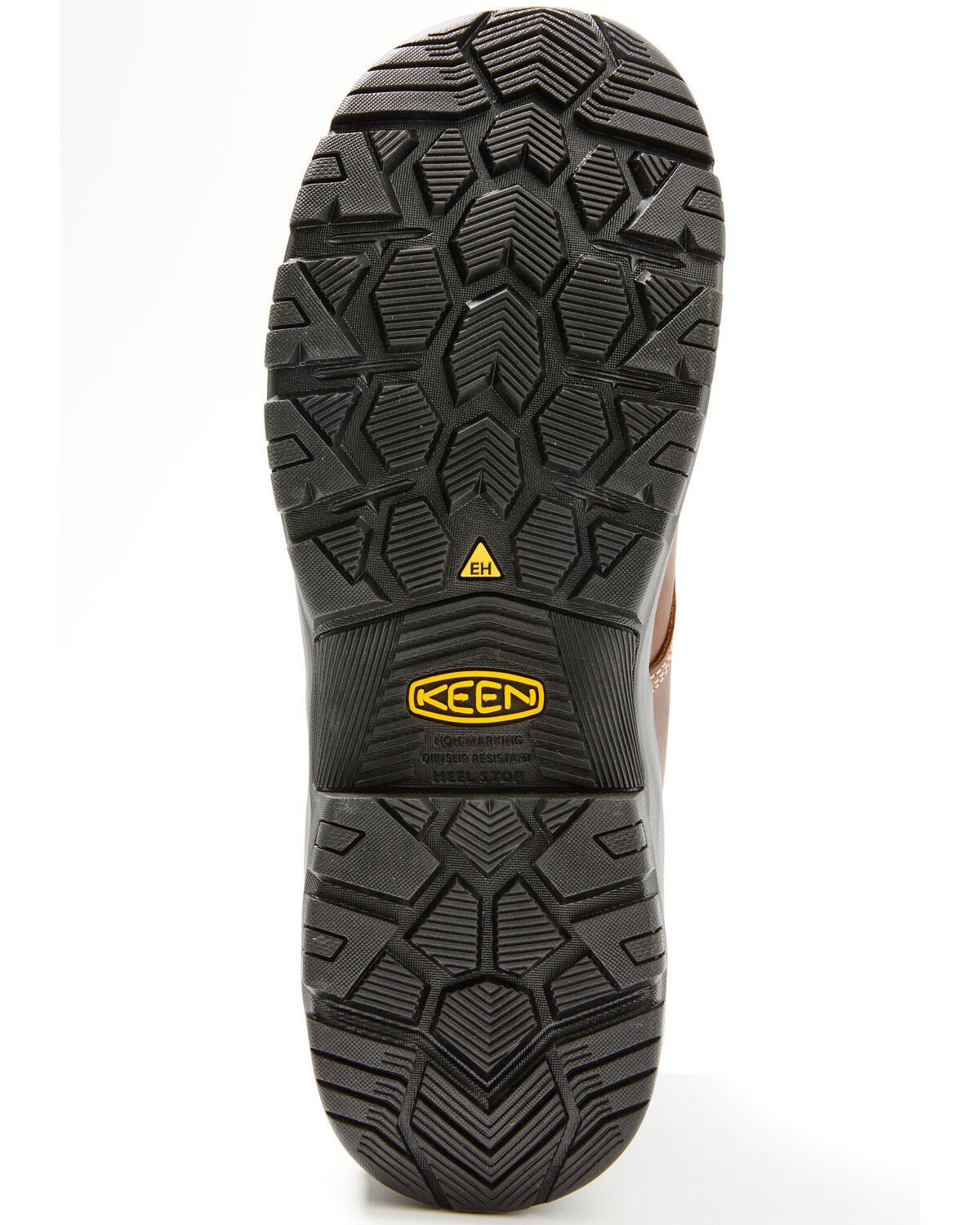 Image #7 - Keen Men's 6" Evanston Waterproof Work Boots - Carbon Toe, Black, hi-res