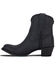 Image #3 - Lane Women's Plain Jane Matte Booties - Round Toe, Black, hi-res