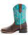 Cody James Men's Hoverfly Western Performance Boots - Broad Square Toe, Turquoise, hi-res