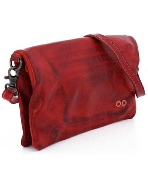 Image #2 - Bed Stu Women's Cadence Wallet Wristlet Crossbody Bag , Red, hi-res