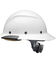 Image #1 - Lift Safety DAX Carbon Fiber White Full Brim Hard Hat, White, hi-res