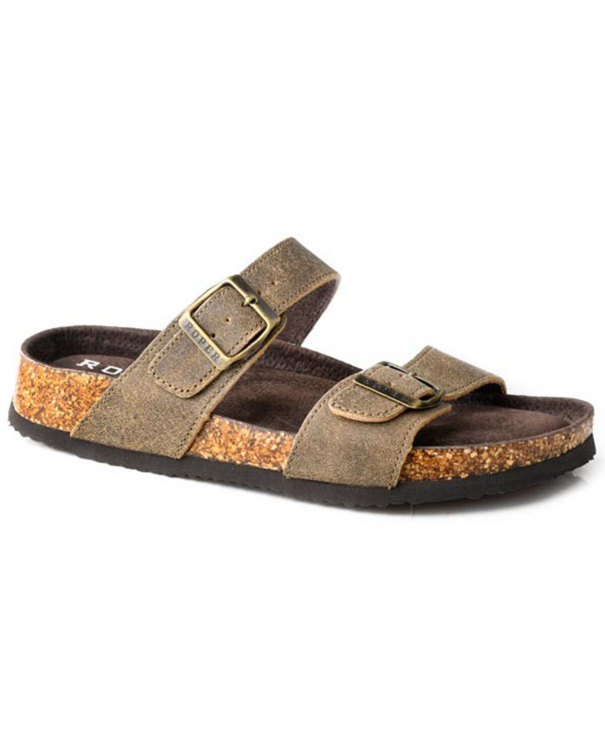 Image #1 - Roper Women's Jezebel Sandals, Brown, hi-res