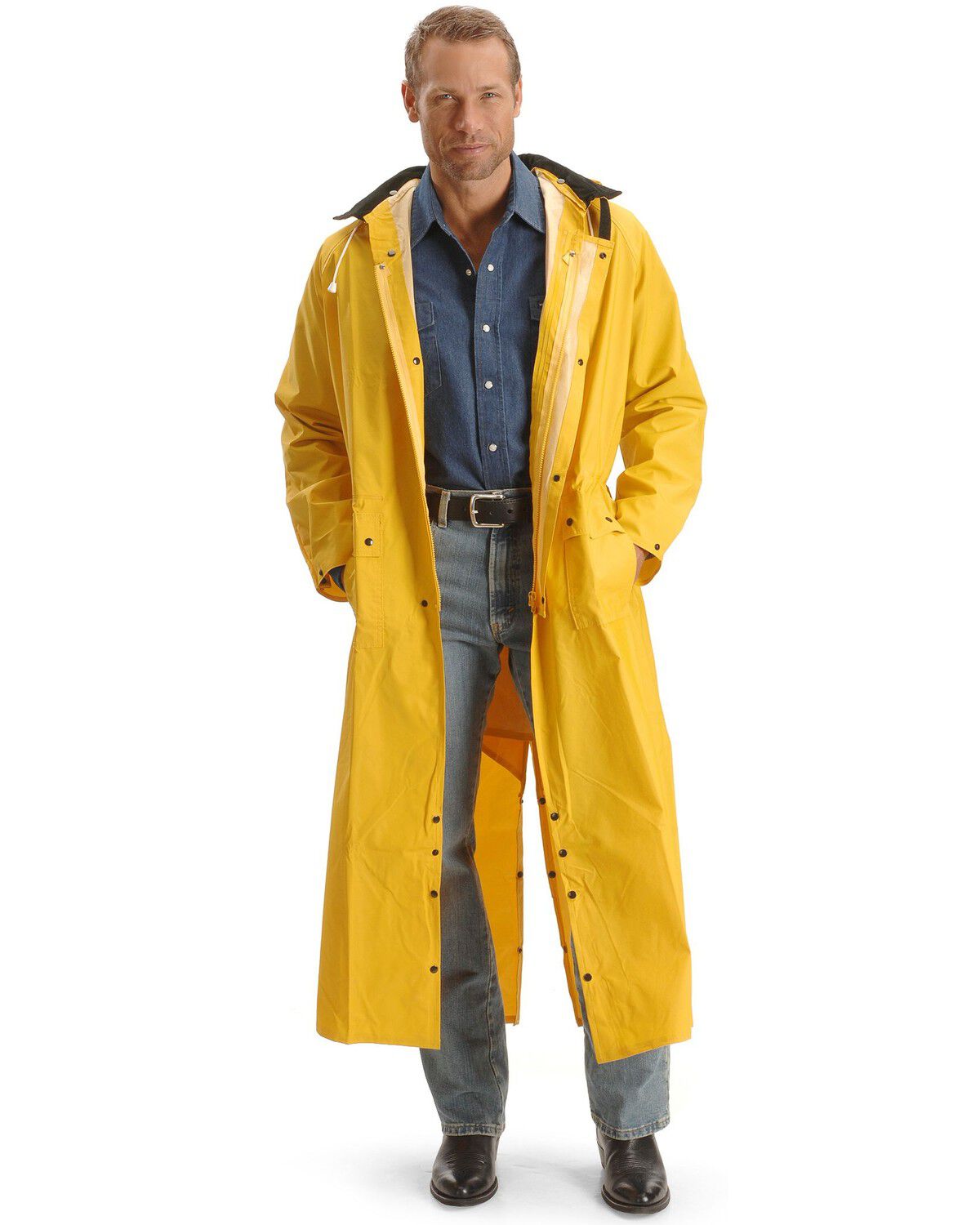 saddle slicker raincoat
