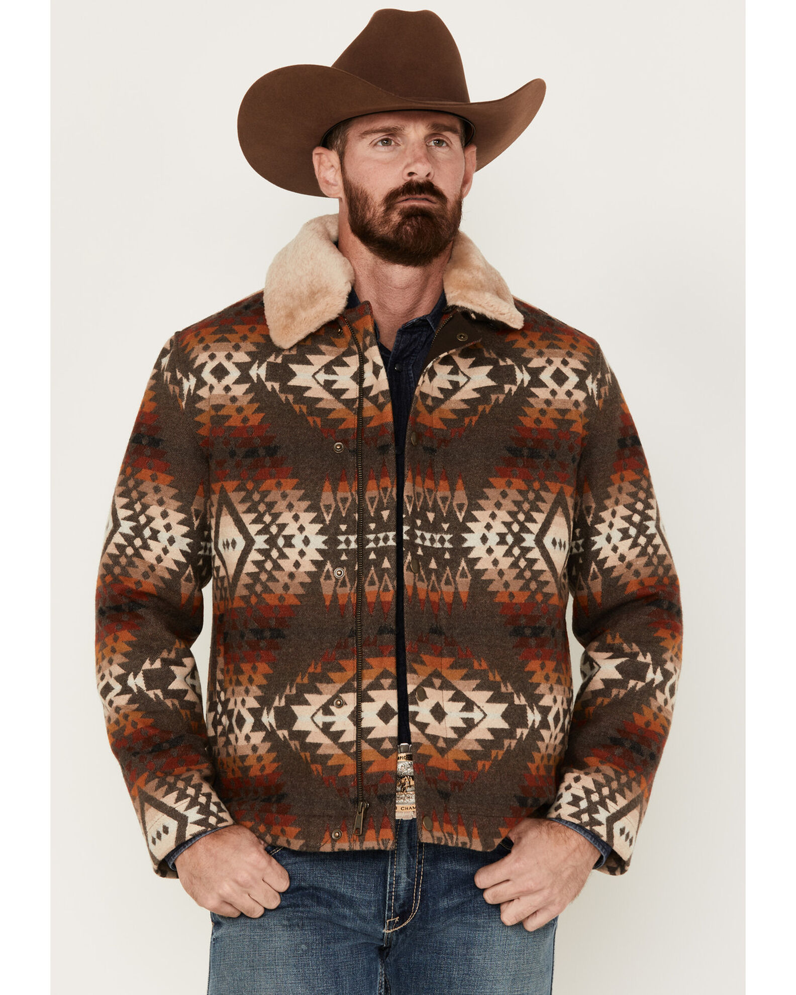 Mens western wool coats on sale