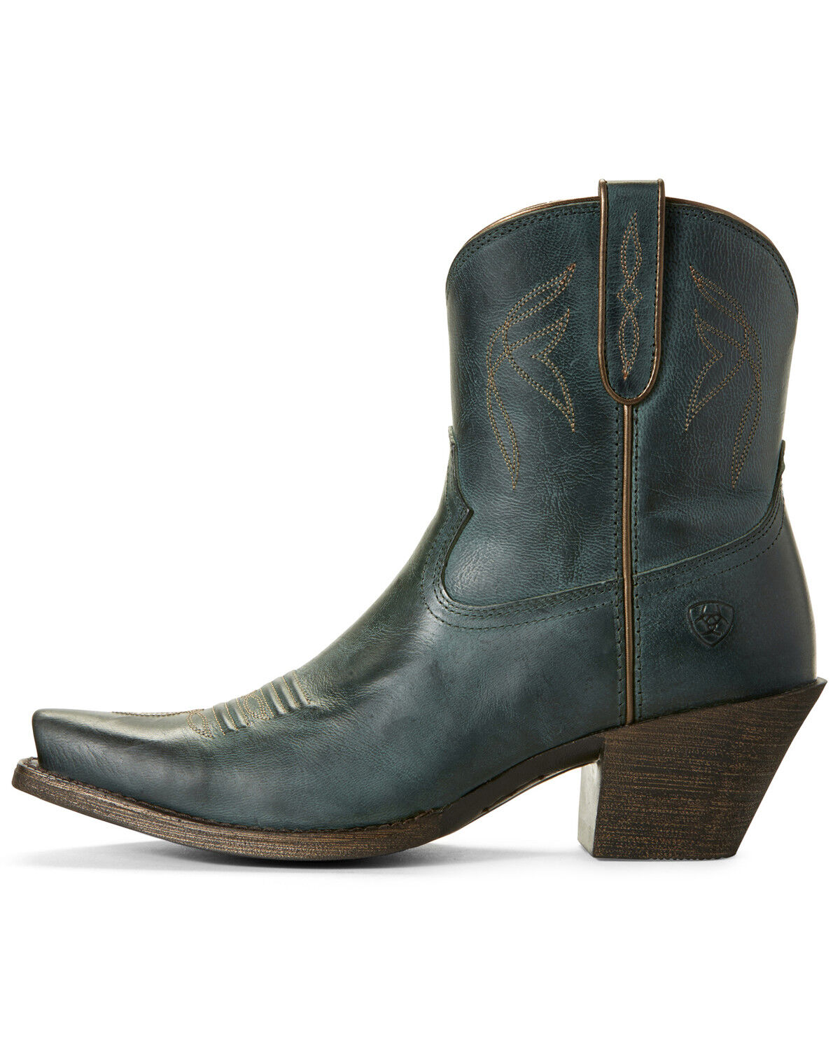 blue western booties