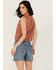 Image #4 - White Crow Women's Wild & Free Studded Cropped Graphic Tank, Rust Copper, hi-res