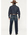 Image #3 - Ariat Men's Boot Barn Exclusive M4 Nightingale Dark Wash Relaxed Straight Rigid Denim Jeans - Big, Dark Wash, hi-res