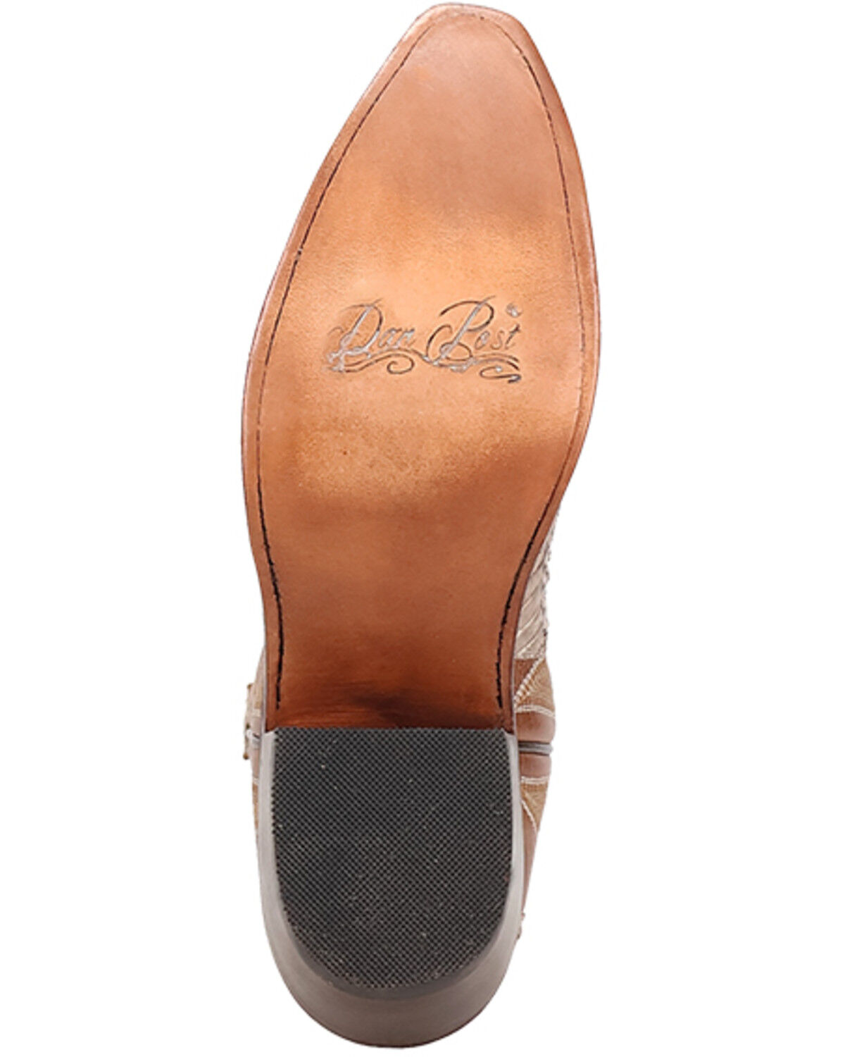 Image #7 - Dan Post Women's Exotic Snake Western Boots - Snip Toe, Brown, hi-res