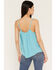 Image #4 - Shyanne Women's Embroidered Swing Cami, Bright Blue, hi-res