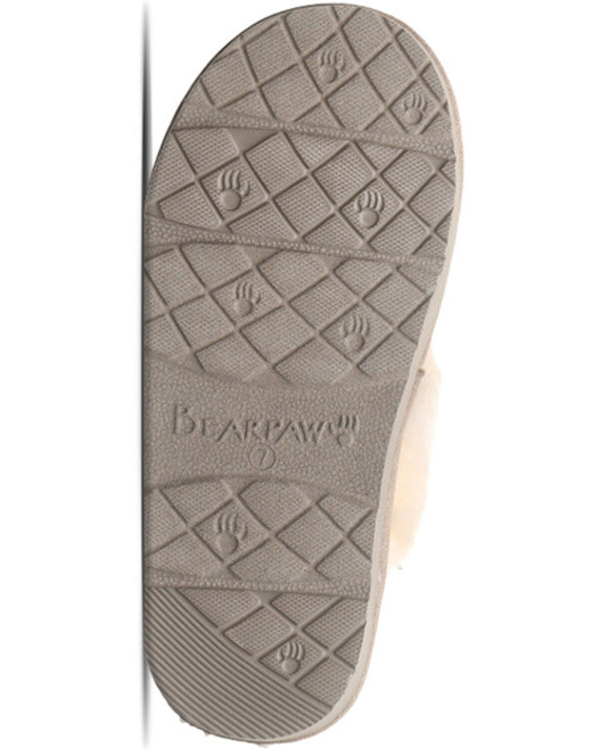 Image #7 - Bearpaw Women's Effie Vegan Slippers, Light Grey, hi-res