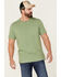 Brothers & Sons Men's Basic Pocket T-Shirt , Green, hi-res