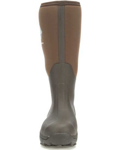 Image #4 - Muck Boots Men's Wetland XF Rubber Boots - Round Toe, Brown, hi-res