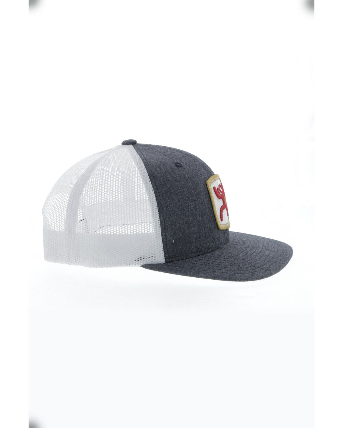 Image #4 - HOOey Boys' Grey Youth Zenith Mesh Back Trucker Cap, Grey, hi-res