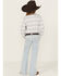 Image #3 - Ariat Girls' Light Wash Trouser Stretch Denim Jeans, Light Wash, hi-res