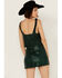 Image #4 - Show Me Your Mumu Women's Tara Sequins Crop Top , Dark Green, hi-res
