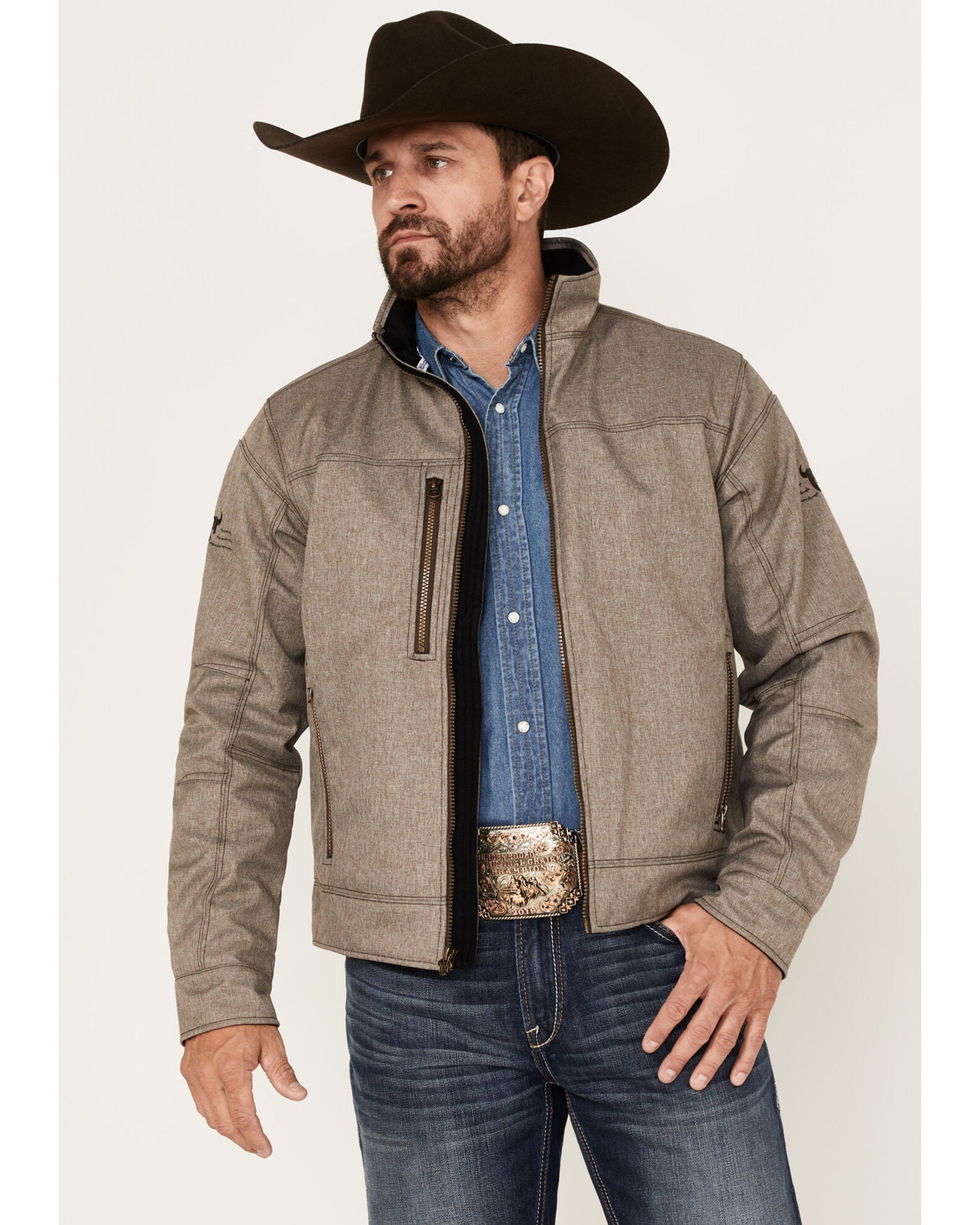 Product Name Cowboy Hardware Men's Tech Woodsman Solid Jacket