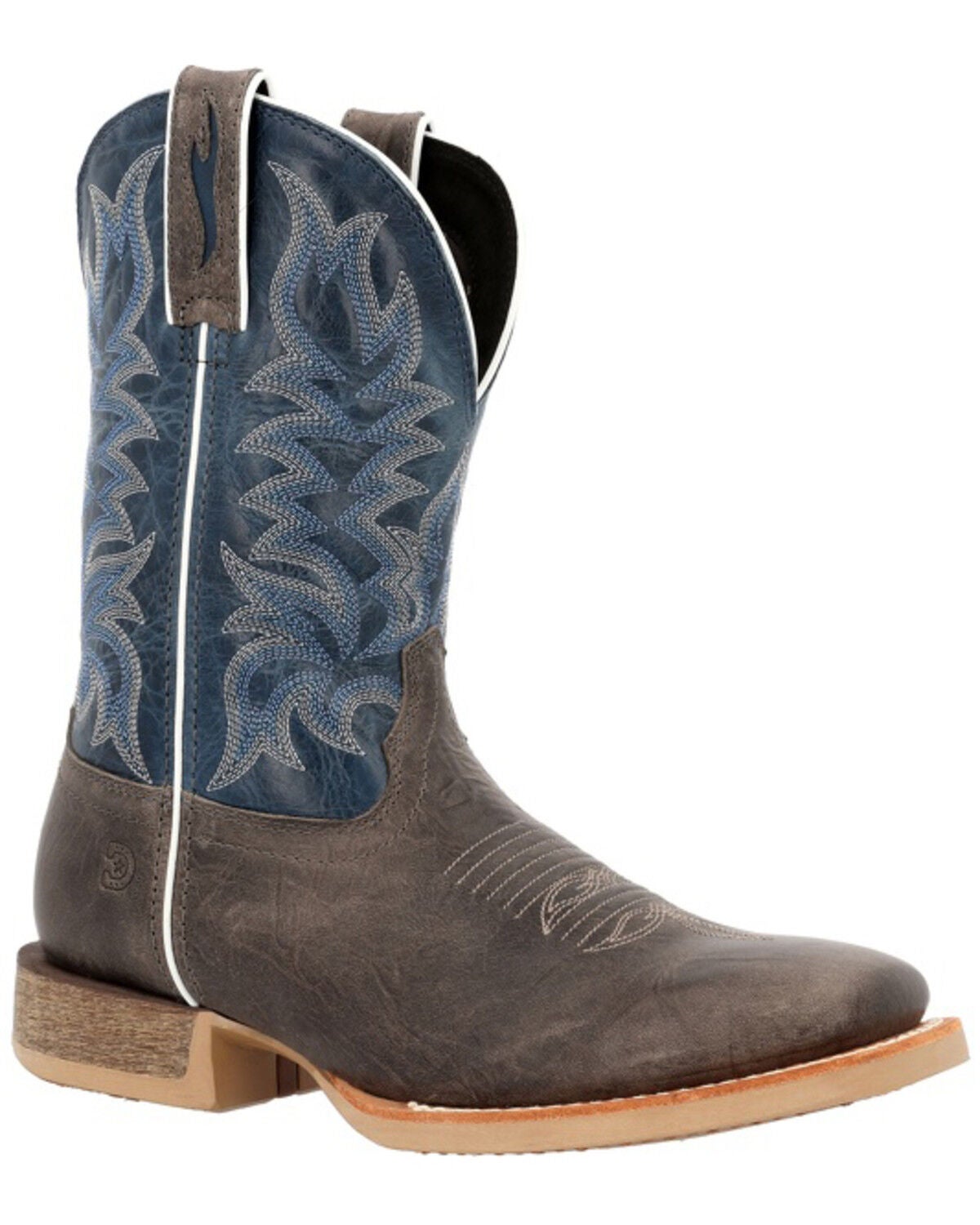 Durango Men's Rebel Pro Performance Western Boots - Broad Square Toe, Grey, hi-res