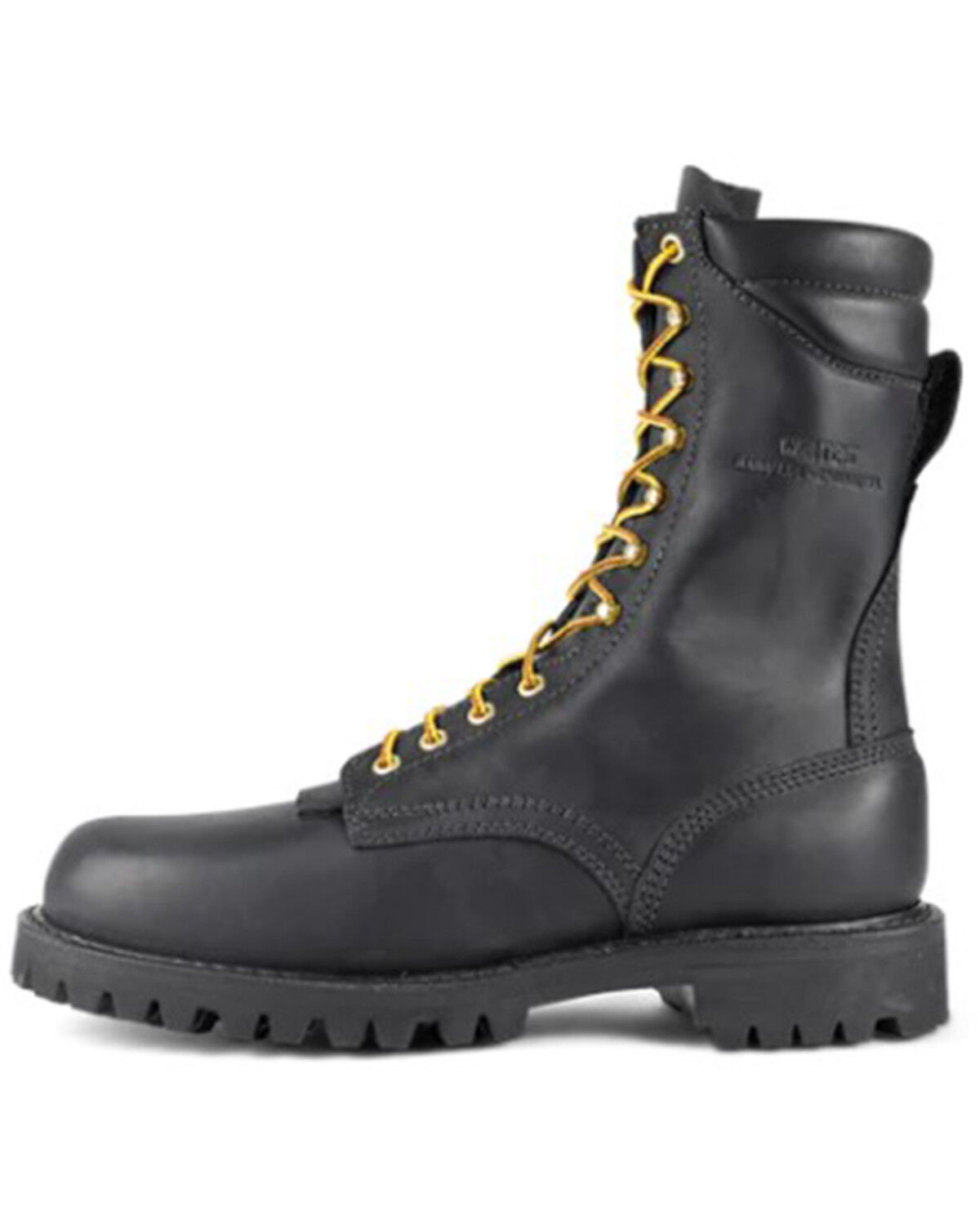Image #1 - White's Boots Men's Crew 10" Lace-Up Work Boots - Soft Toe, Black, hi-res