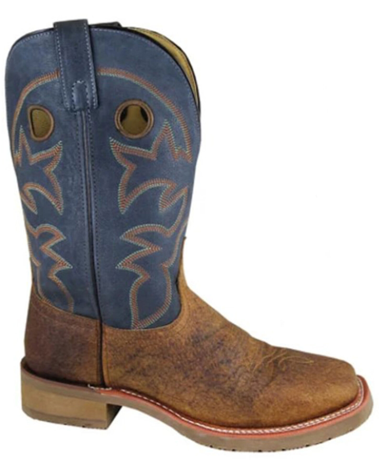 Smoky Mountain Men s Parker Brown Navy Boots