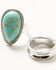 Image #3 - Shyanne Women's Teardrop Ring Set - 3 Piece, Silver, hi-res
