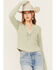 Image #1 - Free People Women's Colt Long Sleeve Top, Seafoam, hi-res