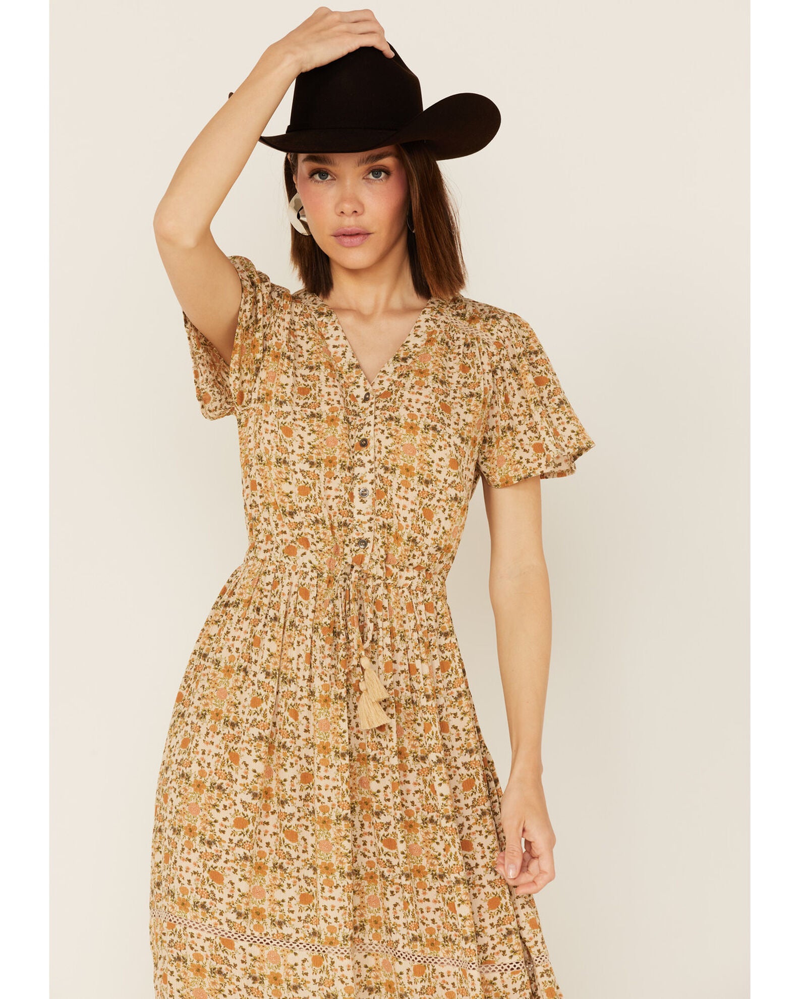 Cotton & Rye Women's Ditsy Floral Print Dress Sheplers