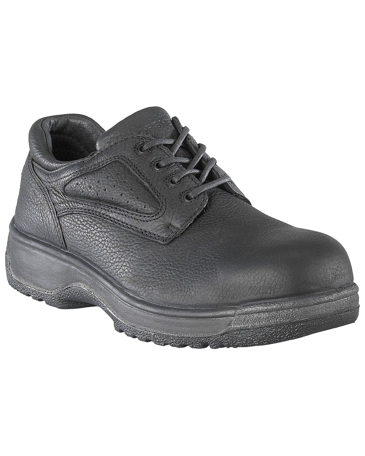 Image #1 - Florsheim Women's Fiesta Oxford Work Shoes - Composite Toe, Black, hi-res